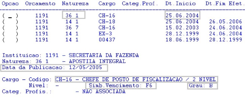 Informações importantes para o site 2